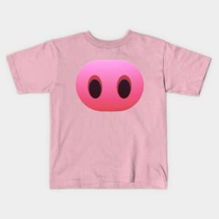 Pig Nose Kids T-Shirt